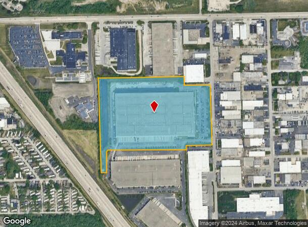  11614 S Austin Ave, Alsip, IL Parcel Map