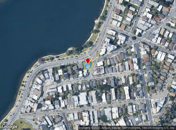  2064 Lakeshore Ave, Oakland, CA Parcel Map