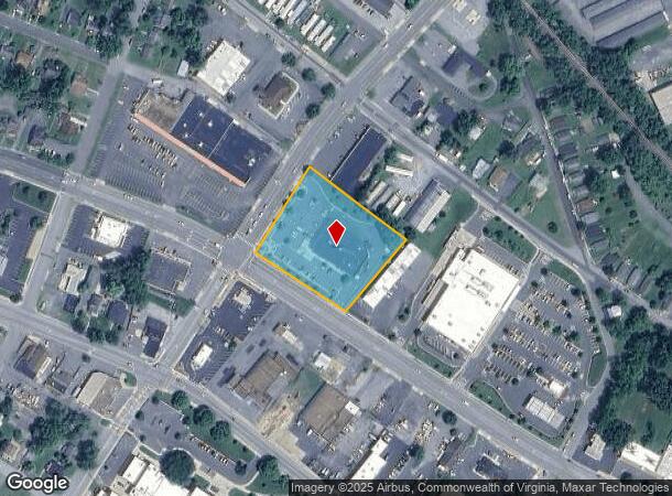  1235 W Broad St, Waynesboro, VA Parcel Map