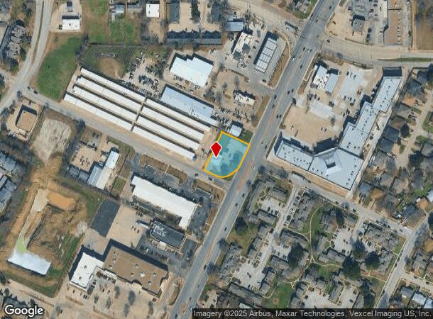  3424 S Cooper St, Arlington, TX Parcel Map