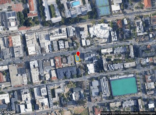 2590 Durant Ave, Berkeley, CA Parcel Map