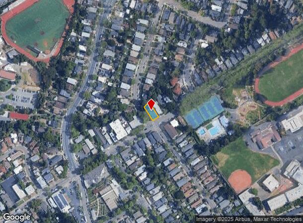  1299 Carlotta Ave, Berkeley, CA Parcel Map