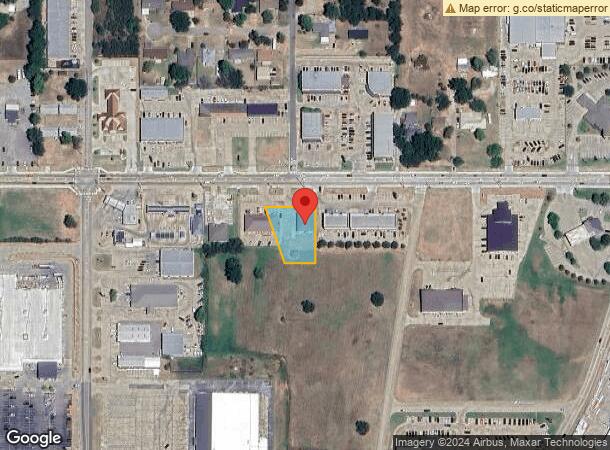  2825 W University Blvd, Durant, OK Parcel Map