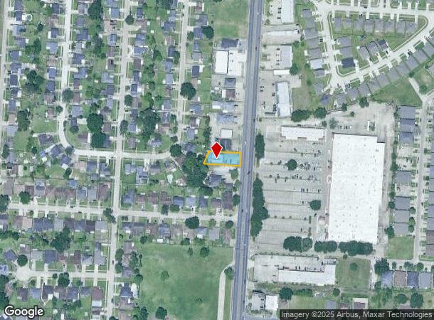 872 Behrman Hwy, Gretna, LA Parcel Map