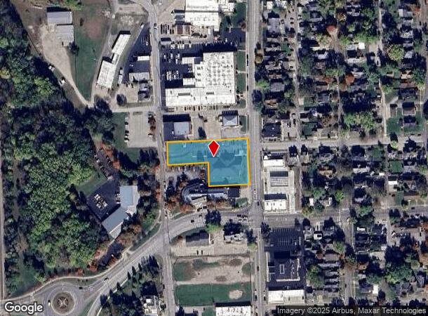  1160 Washington St, Columbus, IN Parcel Map