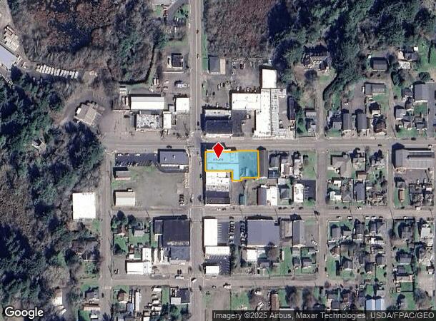  104 Spruce St E, Ilwaco, WA Parcel Map