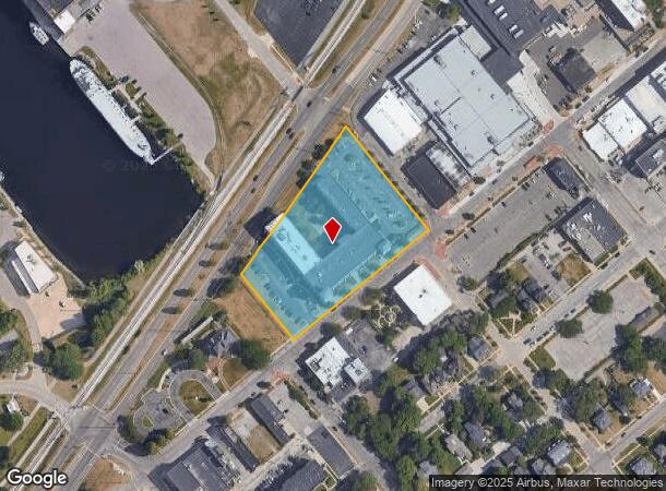  550 W Western Ave, Muskegon, MI Parcel Map