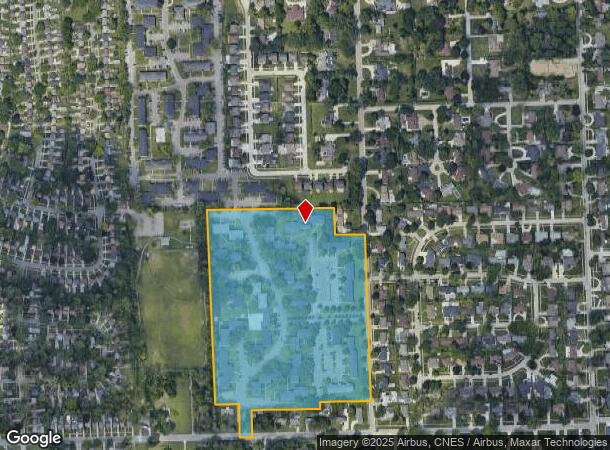  572 Tobin Dr, Inkster, MI Parcel Map