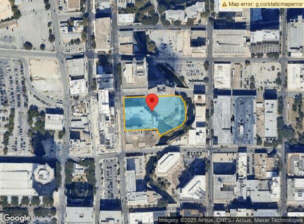  112 E Pecan St, San Antonio, TX Parcel Map