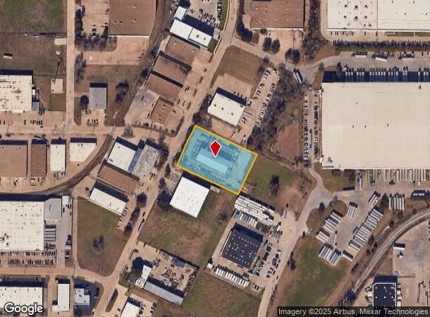  4904 Olson Dr, Dallas, TX Parcel Map