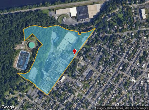  701 Ostrum St, Fountain Hill, PA Parcel Map