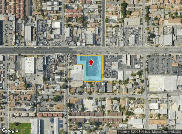  9814 Garvey Ave, El Monte, CA Parcel Map