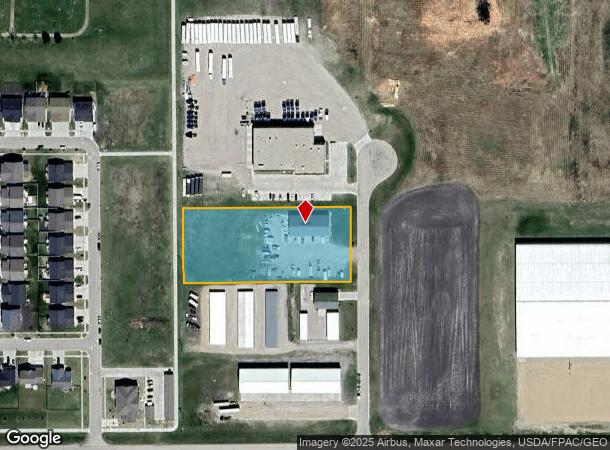  304 1St Ave Se, Mapleton, ND Parcel Map