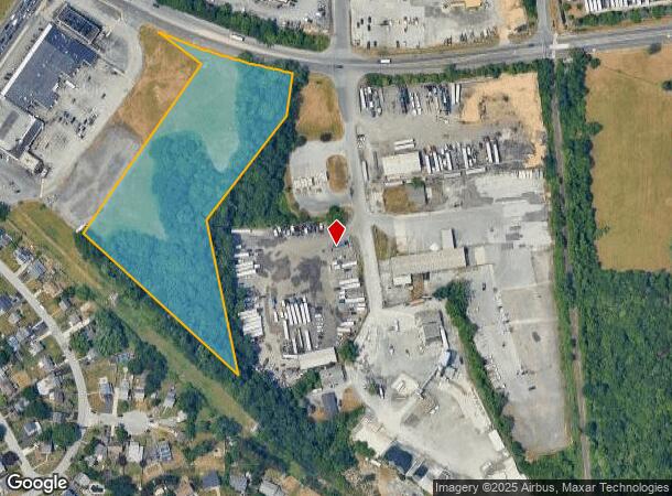 1550 Matassino Rd, New Castle, DE Parcel Map