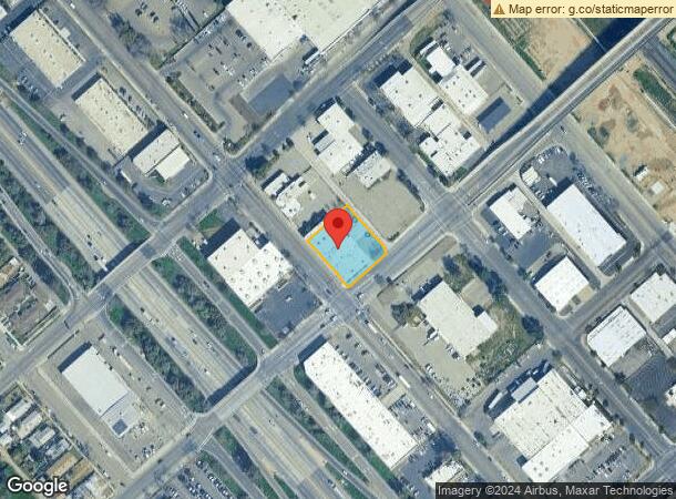  1420 E St, Fresno, CA Parcel Map