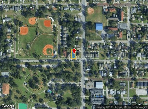 3105 W Spruce St, Tampa, FL Parcel Map