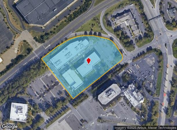  75 Fieldcrest Ave, Edison, NJ Parcel Map