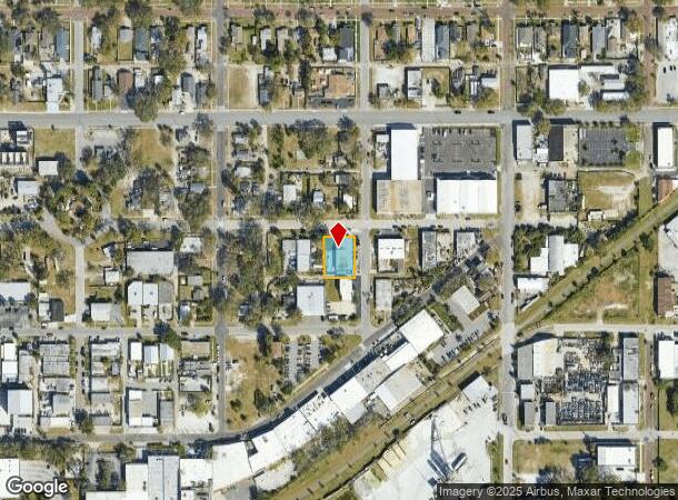  2500 Emerson Ave S, Saint Petersburg, FL Parcel Map