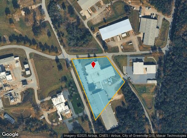  201 Delaware St, Greenville, SC Parcel Map