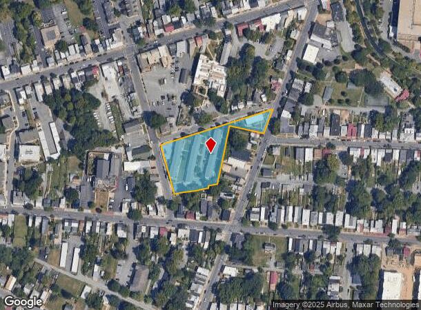  Phebus Ave, Frederick, MD Parcel Map