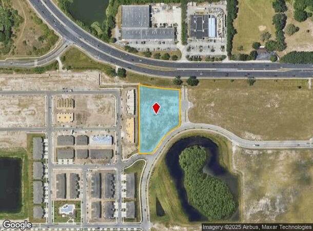 3209 Bear Landing Way, New Port Richey, FL Parcel Map