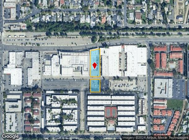  18356 Oxnard St, Tarzana, CA Parcel Map