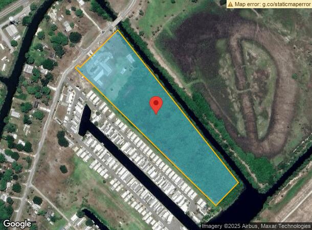  1167 Linda Rd, Okeechobee, FL Parcel Map