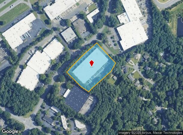 5964 Peachtree Cors E, Norcross, GA Parcel Map