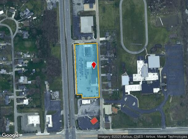  1630 N Coliseum Blvd, Fort Wayne, IN Parcel Map