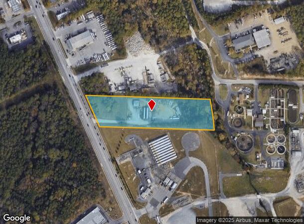 1537 E Williams St, Apex, NC Parcel Map