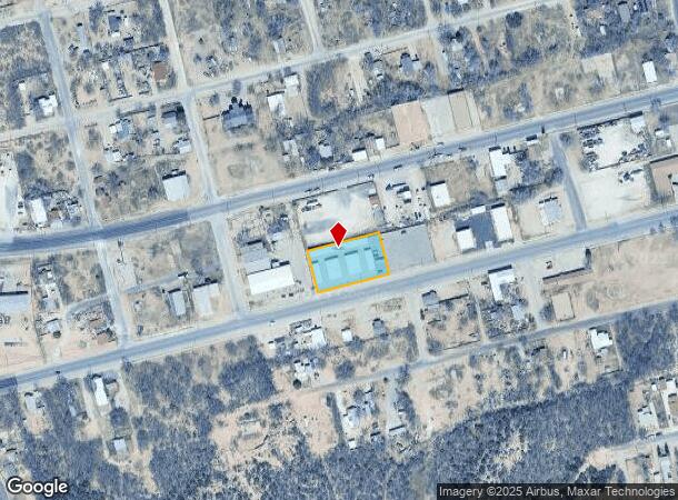 1510 W 4Th St, Big Spring, TX Parcel Map