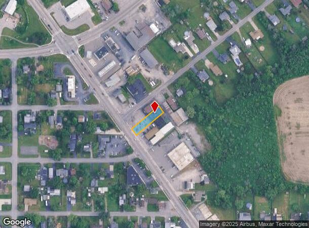  4613 Military Rd, Niagara Falls, NY Parcel Map
