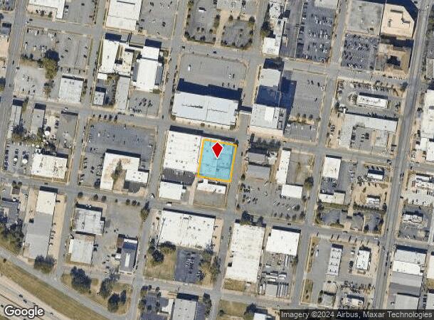  701 W 7Th St, Little Rock, AR Parcel Map