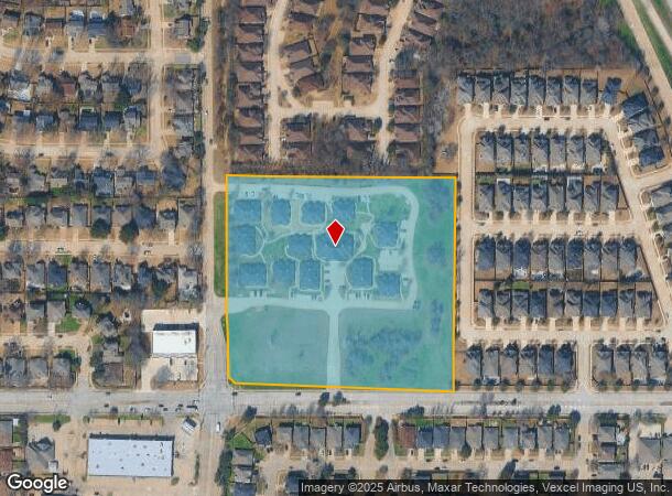  400 W Glade Rd, Colleyville, TX Parcel Map