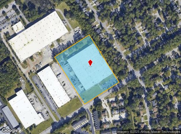 730 King George Blvd, Savannah, GA Parcel Map