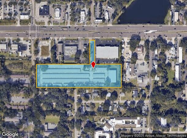1351 W Brandon Blvd, Brandon, FL Parcel Map