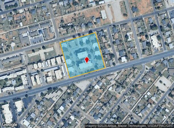  2800 W Illinois Ave, Midland, TX Parcel Map