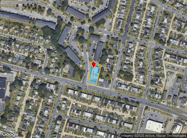  7444 Holabird Ave, Dundalk, MD Parcel Map
