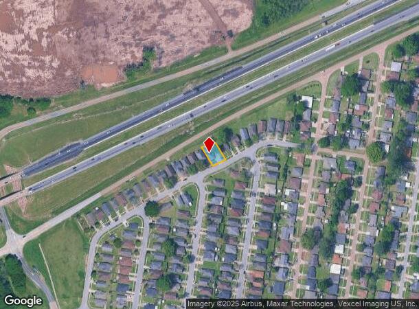 406 Jessica St, Lafayette, LA Parcel Map