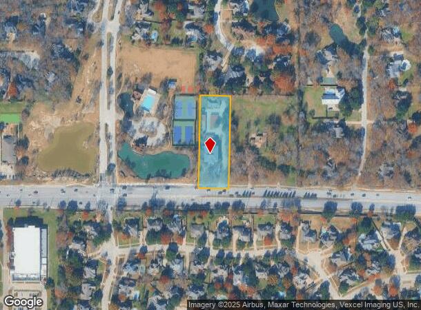 1250 W Southlake Blvd, Southlake, TX Parcel Map