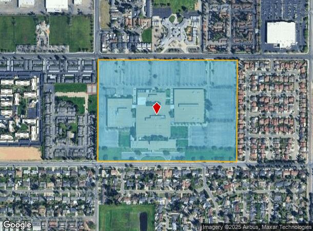 5045 E Butler Ave, Fresno, CA Parcel Map