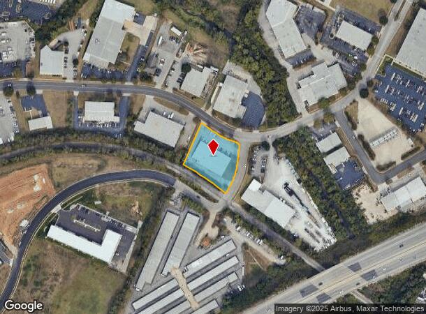  750 Enterprise Dr, Lexington, KY Parcel Map