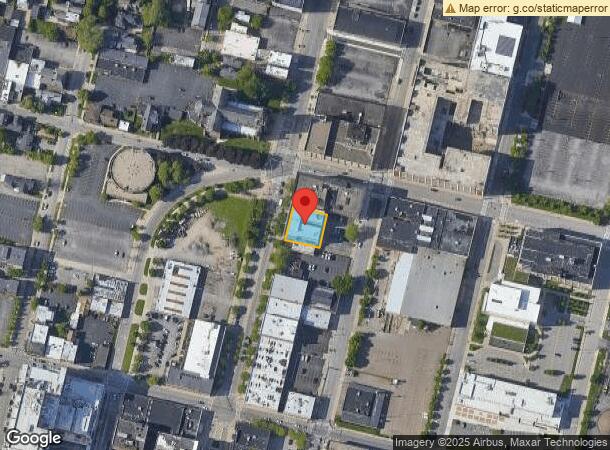  763 Main St, Buffalo, NY Parcel Map