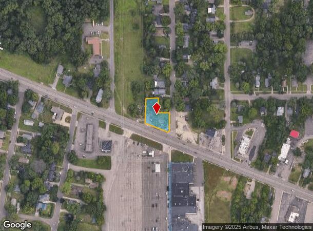  1550 Michigan Ave W, Battle Creek, MI Parcel Map