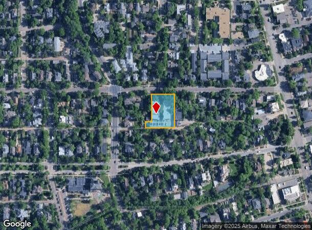  1000 Maxwell Ave, Boulder, CO Parcel Map