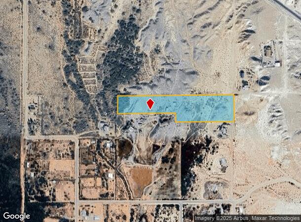  1375 N Eiseman St, Moapa, NV Parcel Map