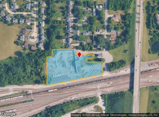 31W780 Poss Rd, Eola, IL Parcel Map