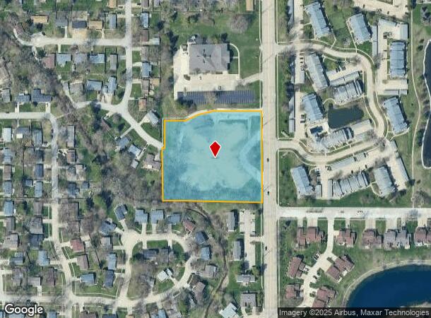  1917 S Mattis Ave, Champaign, IL Parcel Map