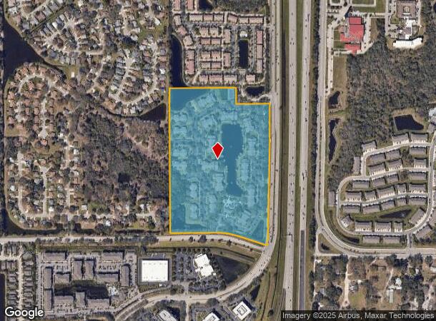  1000 Marlin Lakes Cir, Sarasota, FL Parcel Map