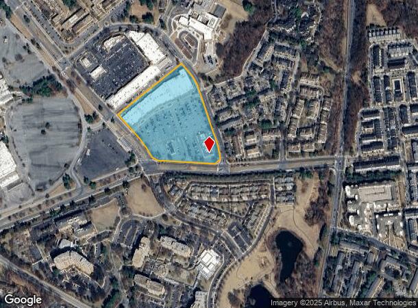 9615 Lost Knife Rd, Gaithersburg, MD Parcel Map